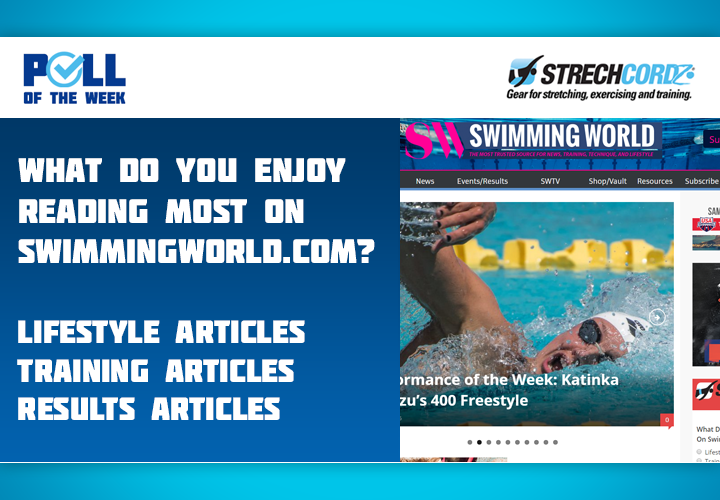 Swim Poll Of The Week What Do You Enjoy Reading Most On SwimmingWorldcom