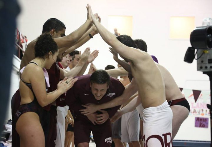 Fordham Swimmer Steve Sholdra Leads with Contagious Passion
