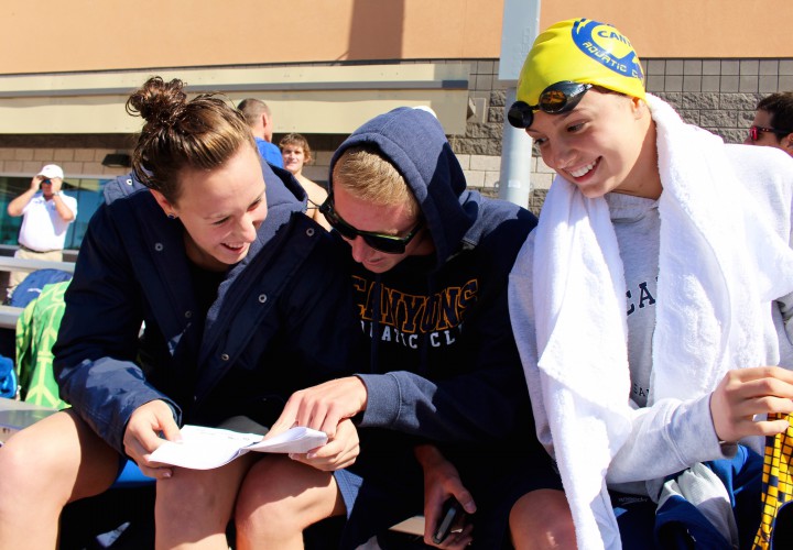 2016 Arena Pro Swim Series Mesa Day 3 Prelims Heat Sheet