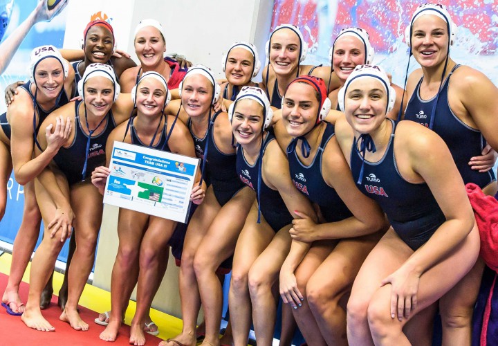 USA Womens Water Polo Clinches 2016 Olympic Games Berth