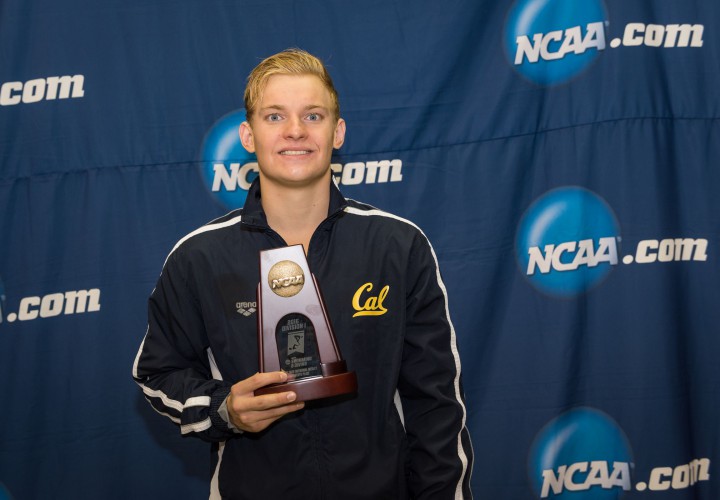 VIDEO INTERVIEW Andrew Seliskar Begins NCAA Career with Two Finals Swims