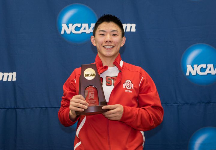 Colin Zeng of Ohio State Cannot Compete at US Olympic Diving Trials