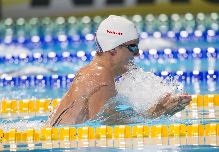 Andrew Willis Races to 2nd in World in 200 Breast 20808