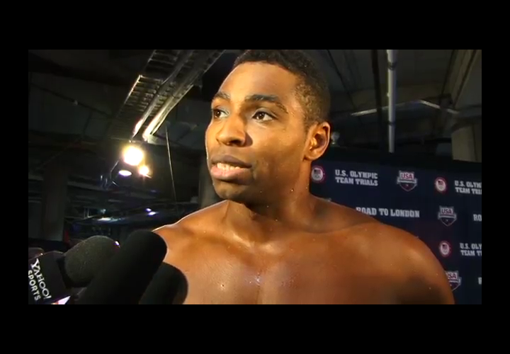 Morning Swim Show Relive Cullen Jones At The 2012 Olympic Trials