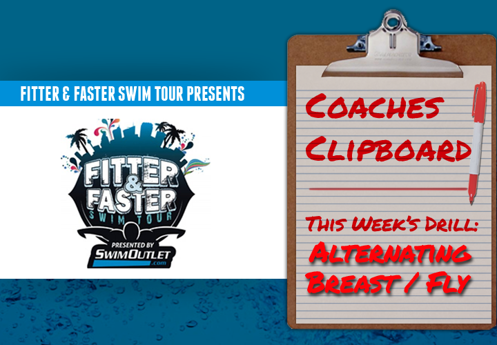 Fitter And Faster Drill Of The Week Alternating BreaststrokeButterfly With Scott Weltz
