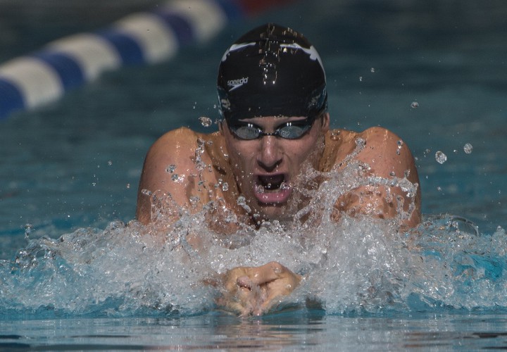 Olympic Gold Medalist Brendan Hansen Blasts 50Yard Breast Swim at Masters Club Meet