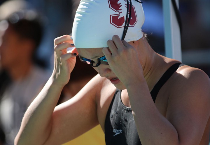 Stanford Tops NCAA American Record in 400 Medley Relay To Close Night