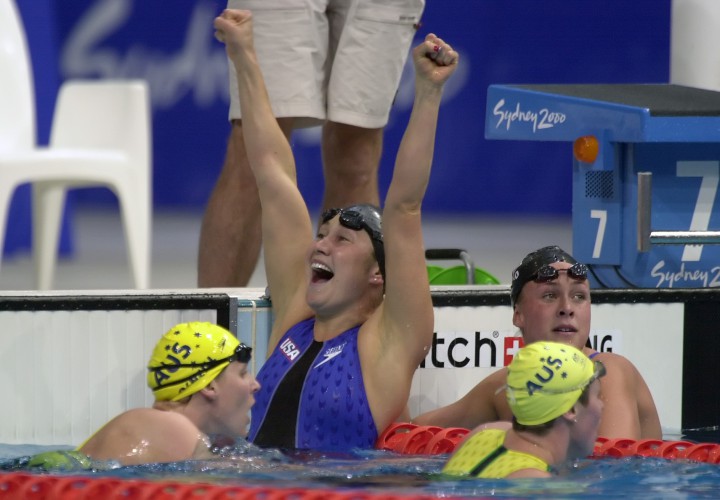 Swimming World Presents Top 9 Olympic Upsets 2 Misty Hyman