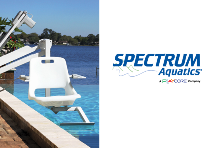 Spectrum Aquatics Launches Independence Battery Powered 350 ADA Lift
