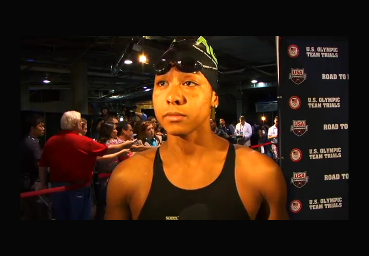 Morning Swim Show Relive Lia Neal At 2012 USA Swimming Olympic Trials