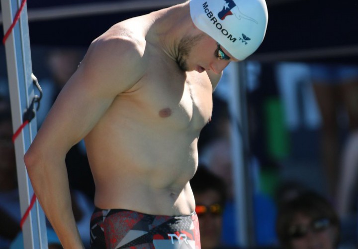 Michael McBroom Claims A Tight 400 Freestyle In Mesa