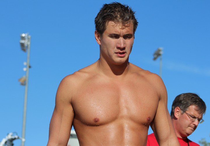 Video Interview Nathan Adrian After Sizzler in 50 Free