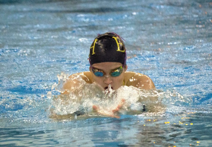 Michaela Nolte Destroys 100 Breaststroke Record In ODAC Prelims