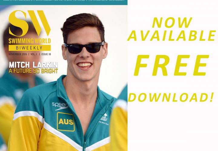 Swimming World Biweekly The Future Is Bright For Mitch Larkin