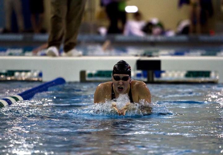 Chwadeczko Breaks GLVC 100 Breast Record On Day 3 Prelims