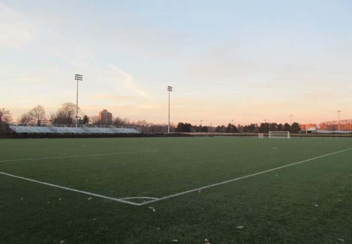 Swimmers Saunter onto a Soccer Field
