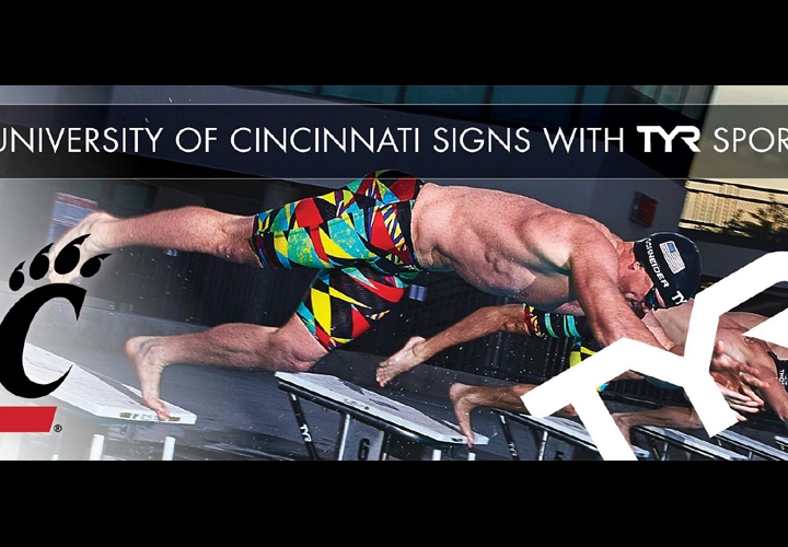 University of Cincinnati Signs With TYR Sport