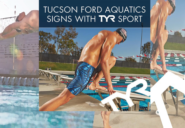 TYR Sport Signs Tucson Ford Aquatics