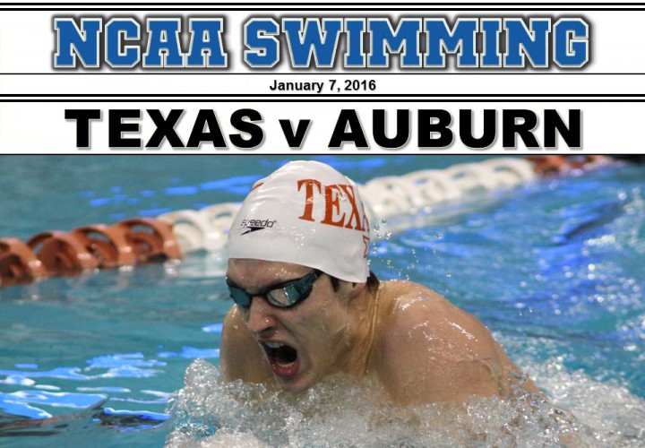 2016 Texas vs Auburn Dual Meet Aringo Photo Gallery