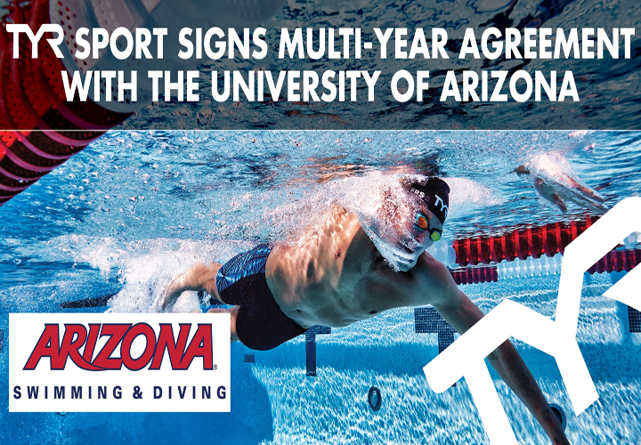 TYR Sport Signs MultiYear Agreement With The University Of Arizona
