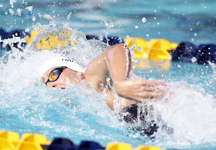 Fran Halsall Tracks Down 3rdRanked 50 Free in Semis