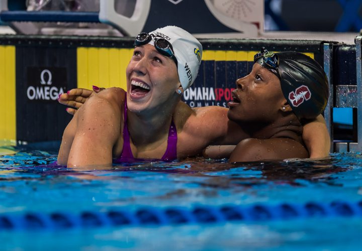 Abbey Weitzeil and Simone Manuel Sweep Sprints