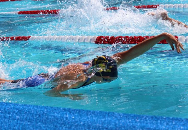 Performance Of The Week Abbey Wietzeils 50 Freestyle