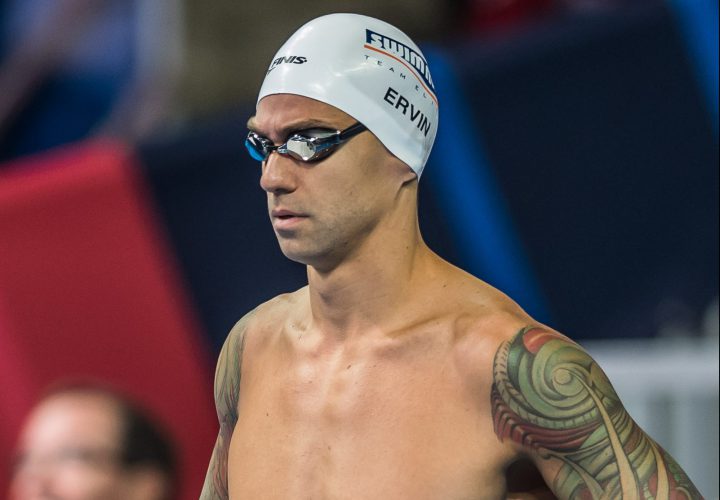USA Swimming Introduces 2016 Olympic Team Anthony Ervin