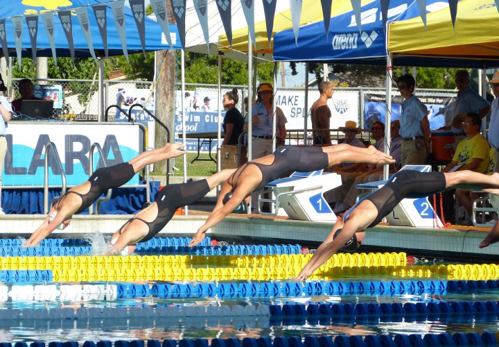 2016 Arena Pro Swim Series Santa Clara Day 2 Prelims Live Recap Heat Sheet