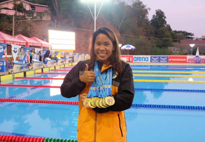 BISP Swimmer Eing Returns From Thailand National Games With 6 Golds