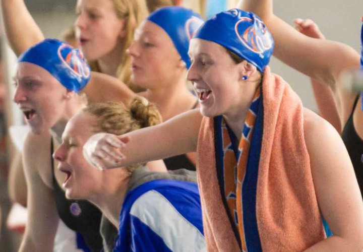 Boise State crushes Mountain West Record in 800 free relay