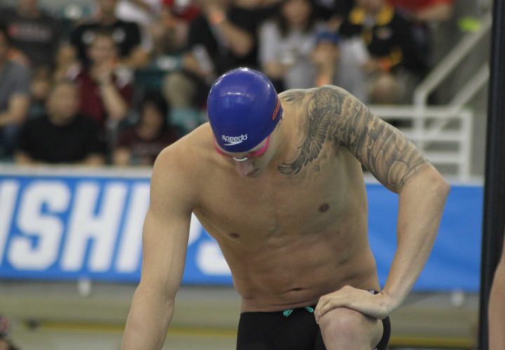 Caeleb Dressel Races to 2209 50 Freestyle in Knoxville