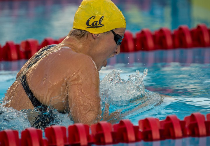 Caitlin Leverenz Holds Off Competition in 200 IM at 2015 Arena Pro Swim Series Minneapolis