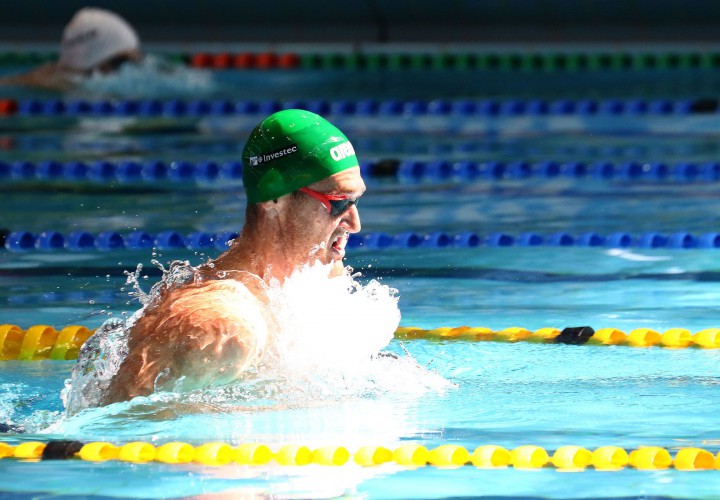 Cameron van der Burgh Still On Fire in 100 Breast