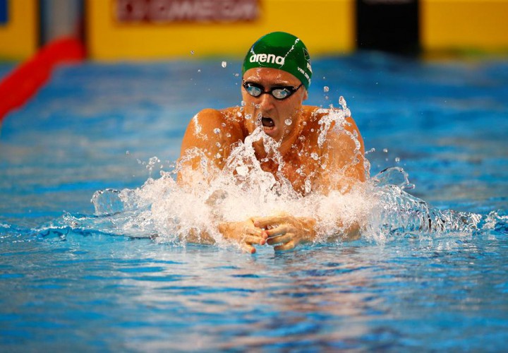 Chad le Clos Cameron van der Burgh Turn Up Heat in Durban