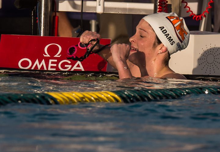 Cammile Adams Soars To First In 200 Fly At 2016 Arena Pro Series Charlotte