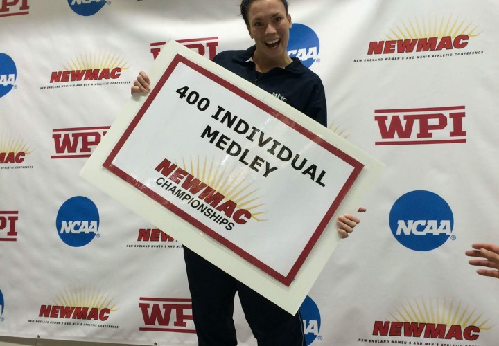 Pruden Medeiros Set League Meet Records During Finals Of NEWMAC Championships