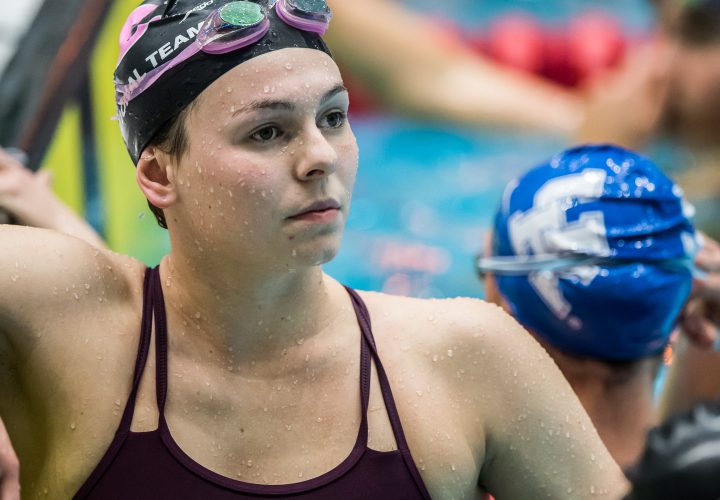 Claire Adams Sustained Broken Hand This Week Still Plans to Compete at Olympic Trials