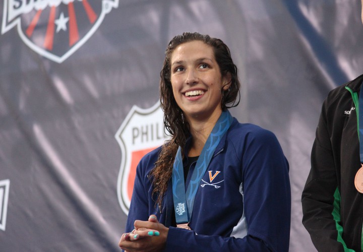 Courtney Bartholomew Captures Natalie Coughlins 100 Back American Record