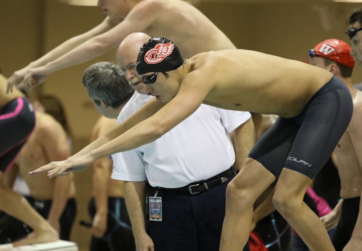 Andrew Rich Sets 100 Fly Records at NCACs Finals Night Two