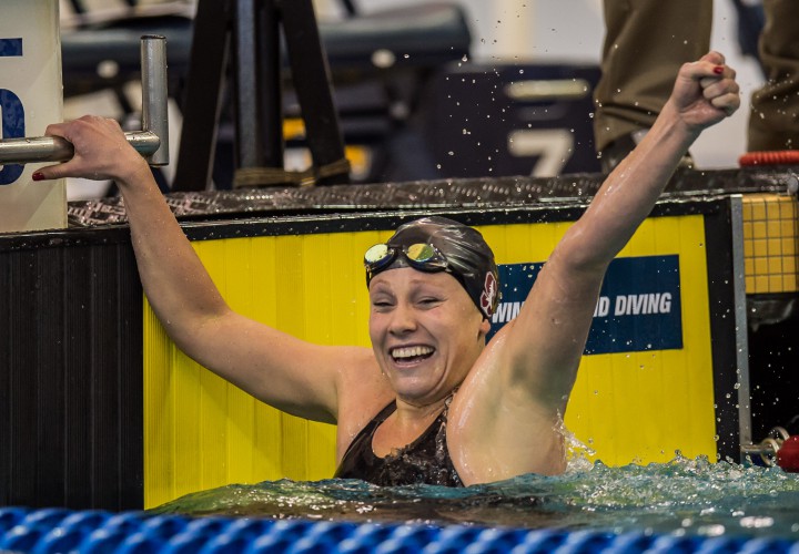 Ella Eastin Rockets To Seventh In World Rankings For 200 IM At 2016 Atlanta Classic