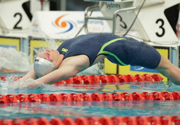 Emily Seebohm Scares 200 Back World Record