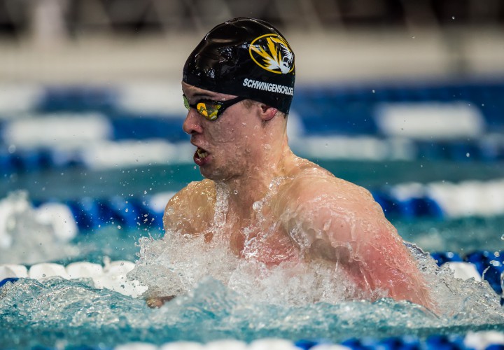 Fabian Schwingenschlogl Wins Missouris 1st NCAA Title With 100 Breast Triumph