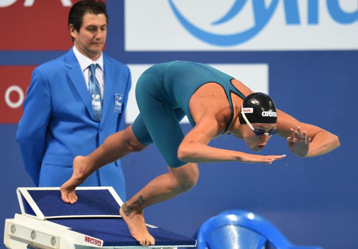 Federica Pellegrini Moves to 4th in World in 200 Free 15530