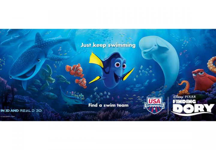 USA Swimming Teams Up With DisneyPixars Finding Dory For Just Keep Swimming Marketing Campaign