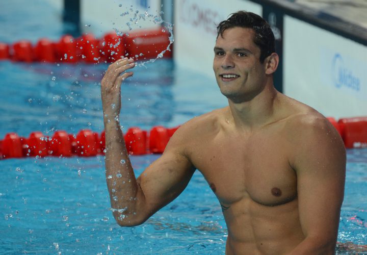 Florent Manaudou Splashes To Top Of SemiFinals In 50 Free