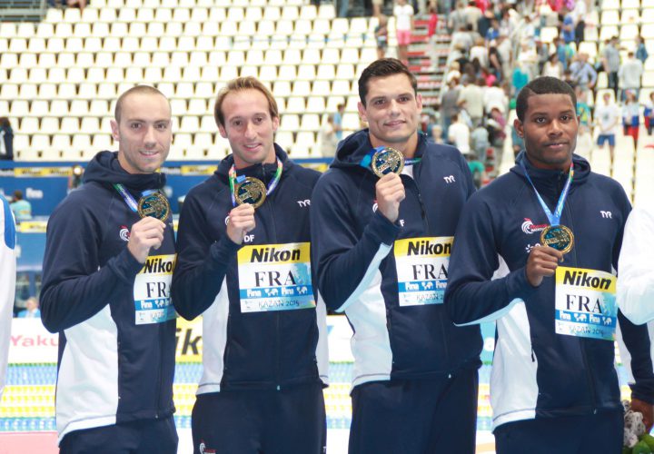 Swimming World Olympic Predictions Mens 400 Free Relay