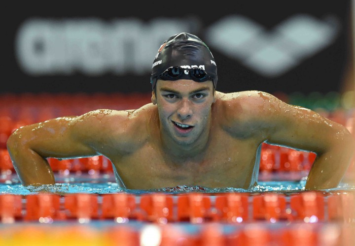 Gregorio Paltrinieri Katinka Hosszu With BackToBack World Records at Euros