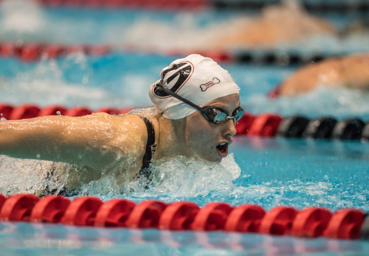 USA Swimming Introduces 2016 Olympic Team Hali Flickinger