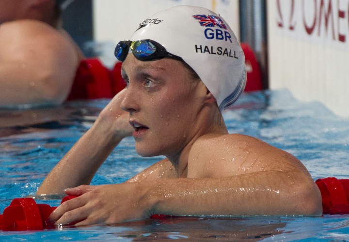 Fran Halsall Takes Down Meet Record in 50 Back